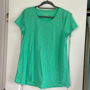 NWOT Lilly Pulitzer Etta Scoopneck Top